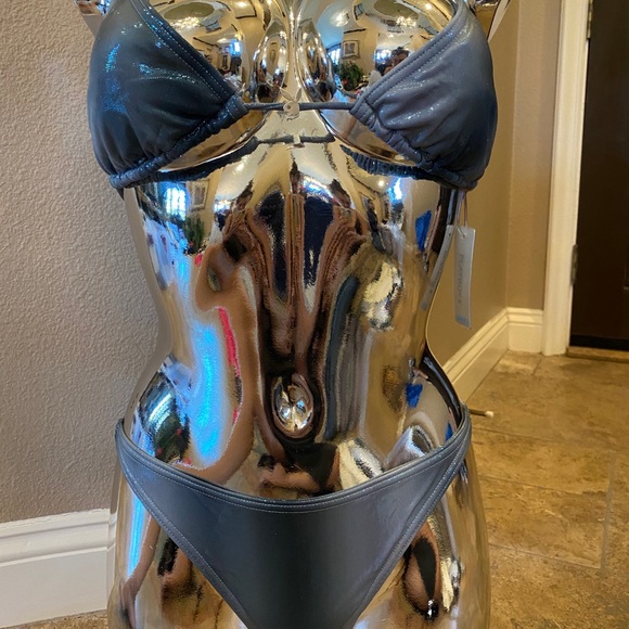 NWT 90s Vintage Playboy🐰 Iridescent Bikini - Picture 3 of 4